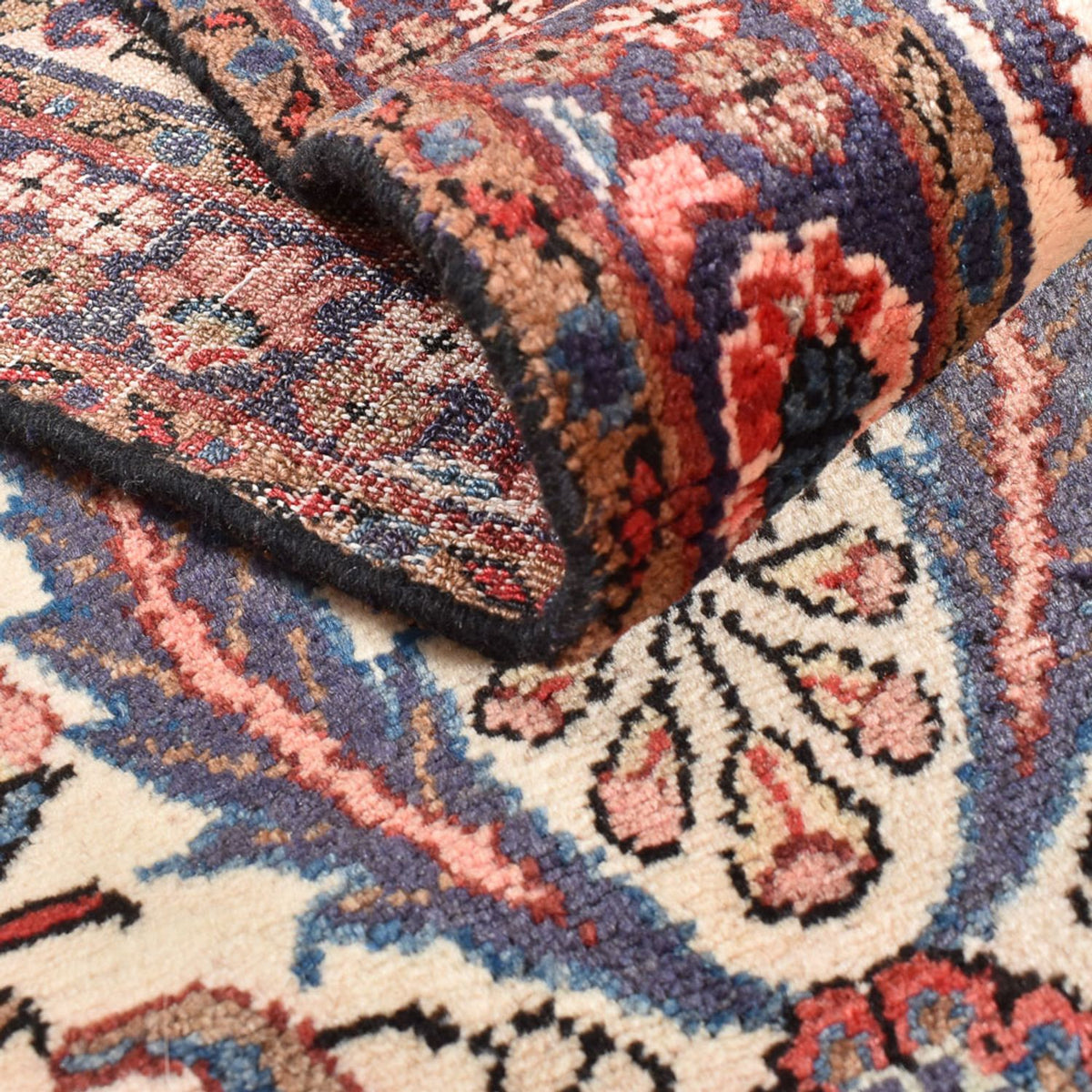 Läufer Perser - Nomadic - 345 x 77 cm - dunkelbeige