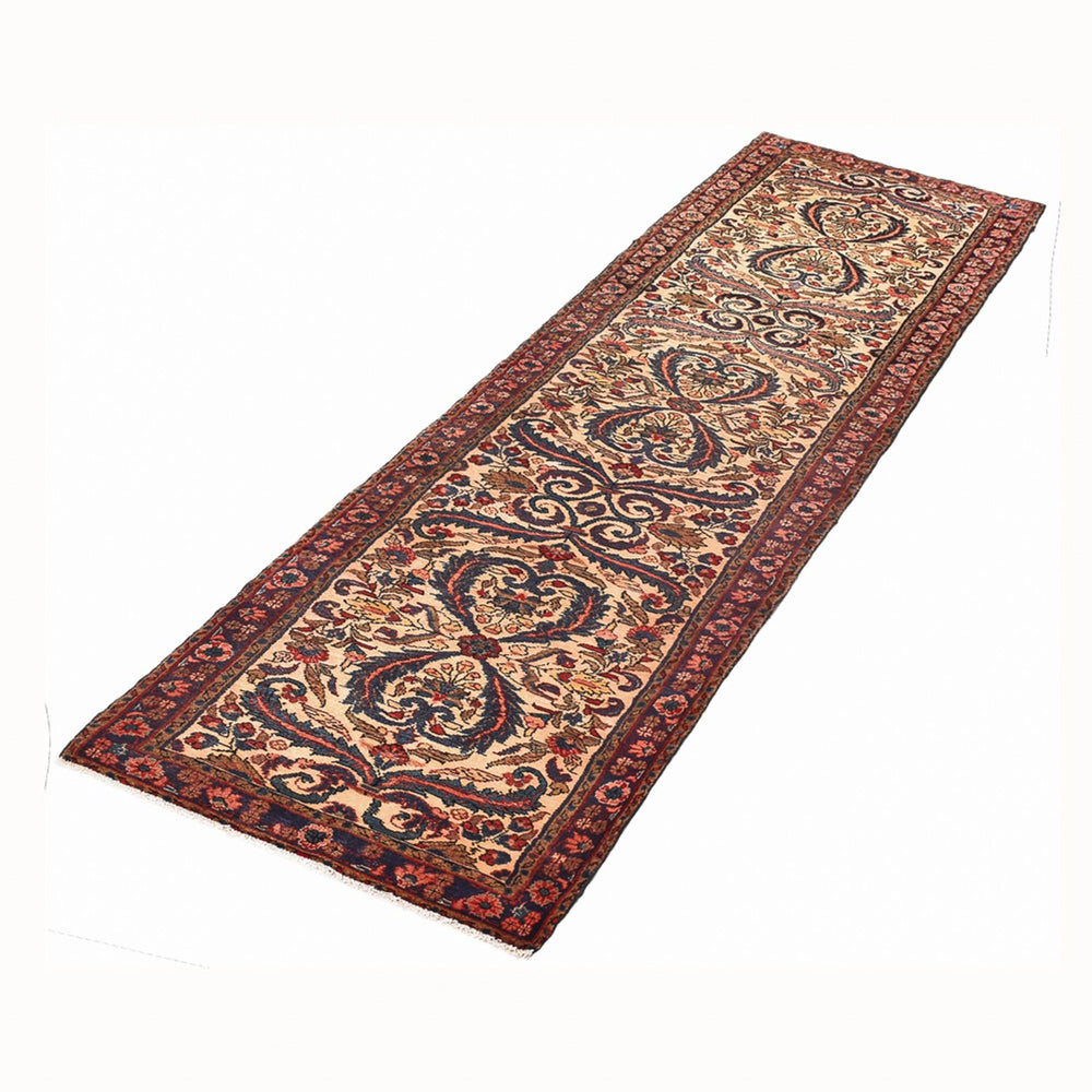Läufer Perser - Nomadic - 345 x 77 cm - dunkelbeige