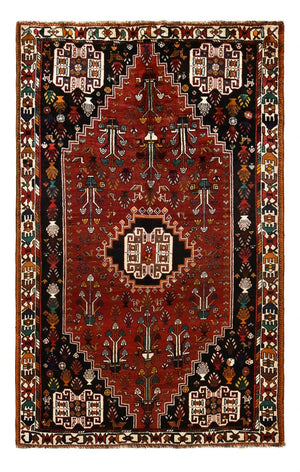 Perserteppich - Nomadic - 252 x 160 cm - dunkelrot