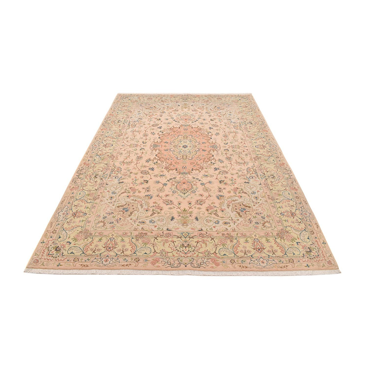 Perserteppich - Täbriz - Royal - 303 x 201 cm - hellbeige