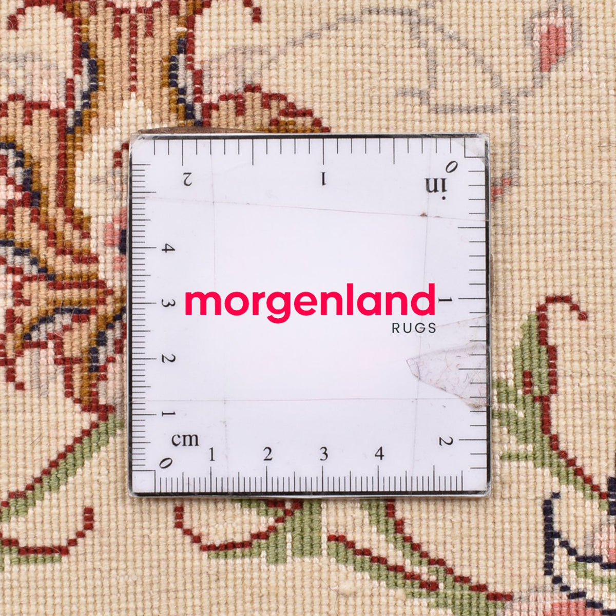 Perserteppich - Täbriz - Royal - 101 x 66 cm - hellbeige