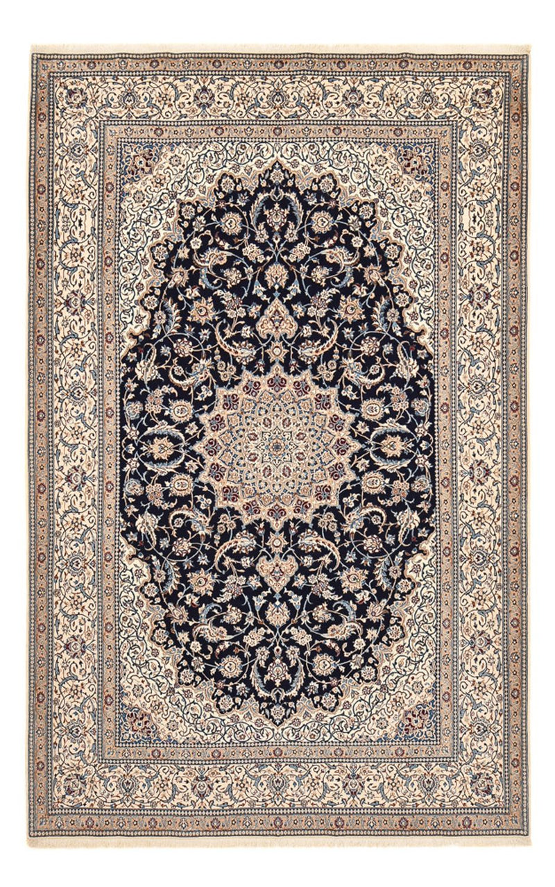 Perserteppich - Nain - Premium - 314 x 200 cm - dunkelblau