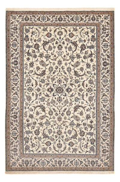 Nain - 6La Tappeto 213x344cm - Tappeto persiano - crema