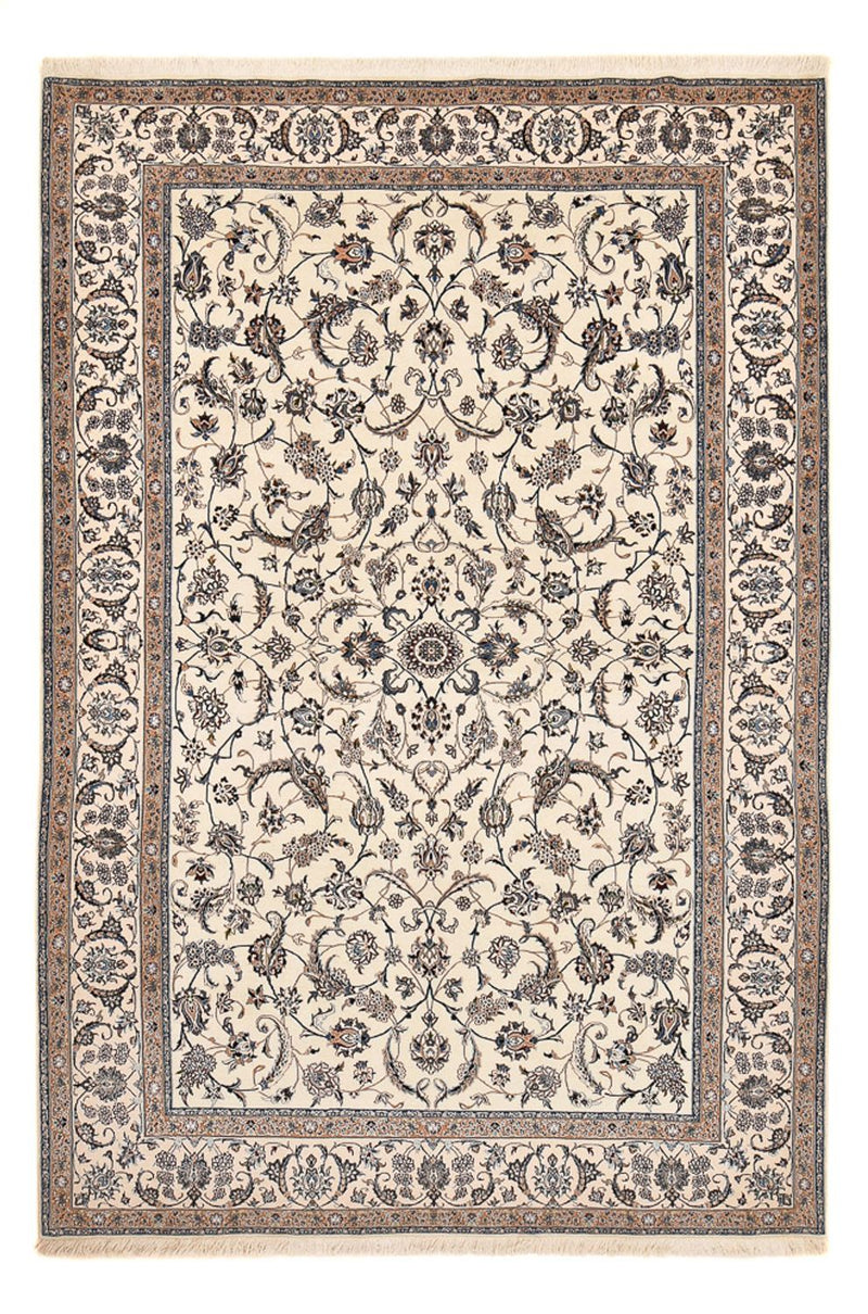 Perserteppich - Nain - Premium - 344 x 213 cm - creme