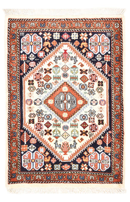 Gabbeh Teppich - Kaschkuli Perser - 95 x 64 cm - mehrfarbig