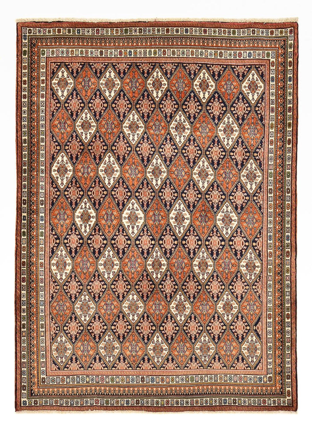 Perserteppich - Nomadic - 252 x 183 cm - rost