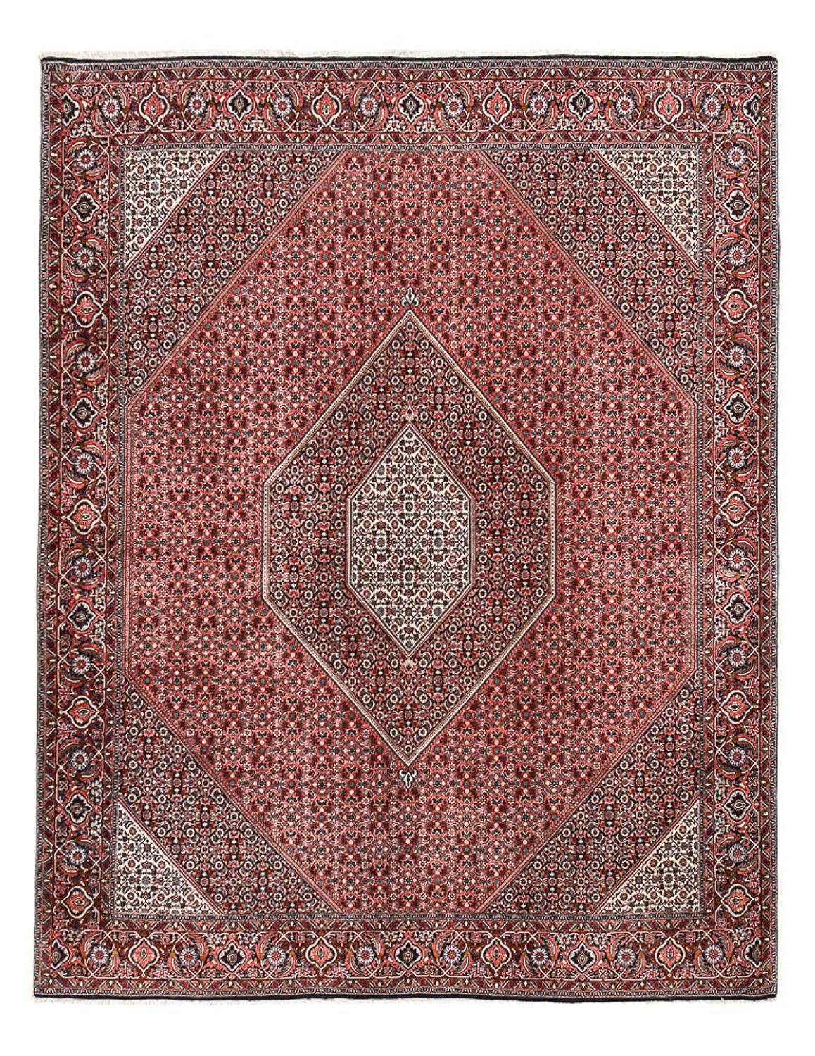 Perserteppich - Bidjar - 315 x 248 cm - dunkelrot