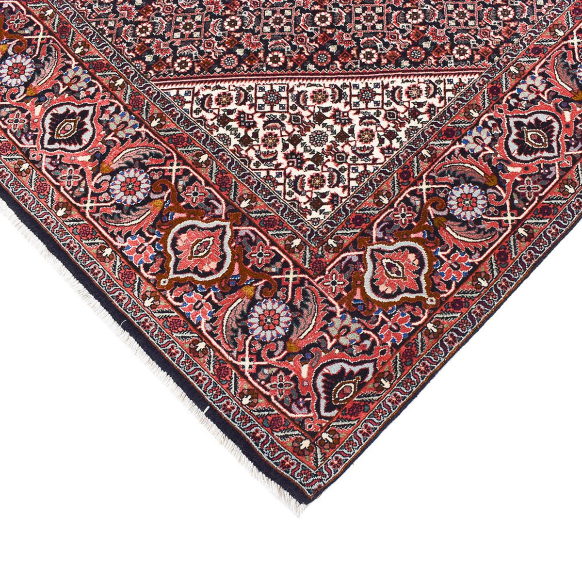 Perserteppich - Bidjar - 315 x 248 cm - dunkelrot