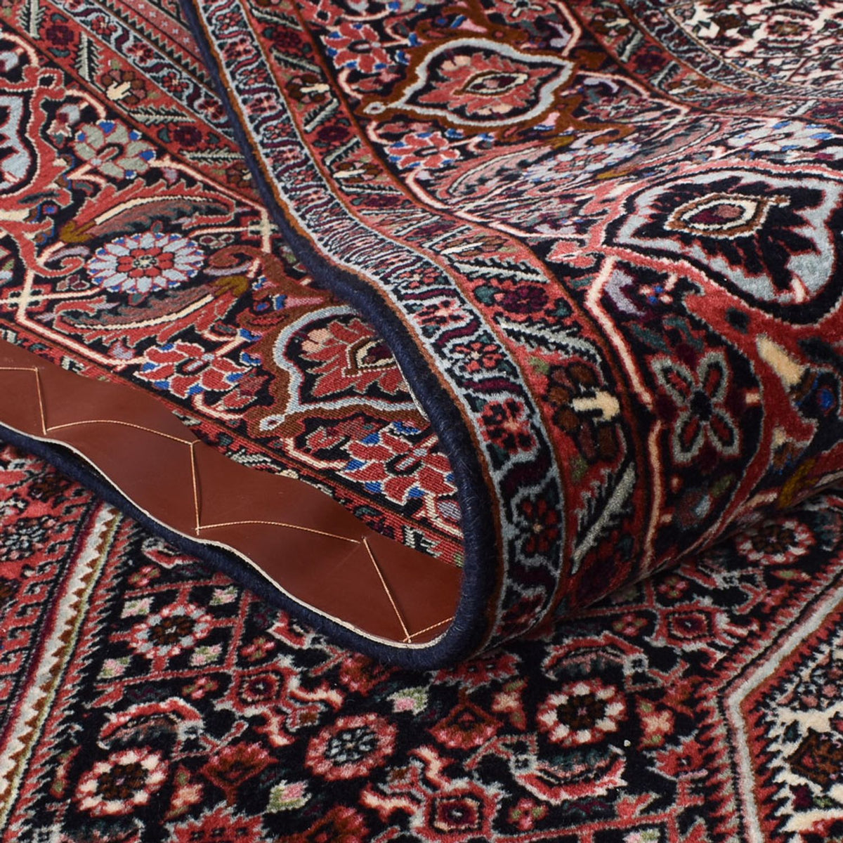 Perserteppich - Bidjar - 315 x 248 cm - dunkelrot