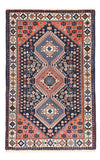Yalameh Tapis 75x125cm - Tapis persan - Rectangle / Multicolore / 75 x 125 cm Rectangle