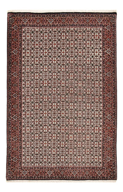 Bidjar Teppich 132x208cm - Perserteppich - rost