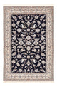Nain - 6La Tappeto 130x197cm - Tappeto persiano - blu scuro
