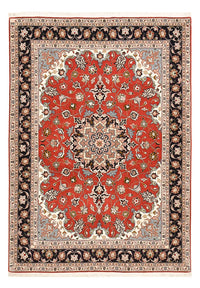 Tapis persan - Tabriz - Royal - 218 x 155 cm - rouge