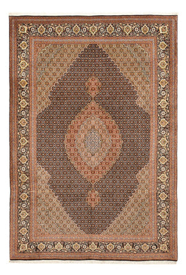 Perserteppich - Täbriz - Royal - 303 x 203 cm - dunkelbeige