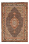 Tapis de Tabriz - 50 rangs Tapis 203x303cm - Tapis persan - beige foncé - Rectangle / Beige foncé / 203 x 303 cm Rectangle