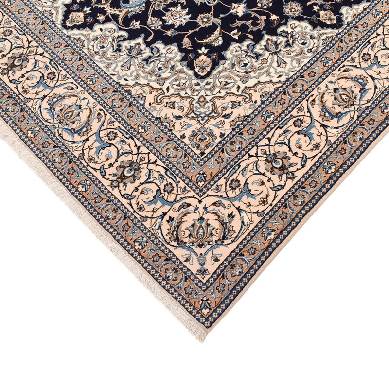 Perserteppich - Nain - Premium - 302 x 197 cm - dunkelblau