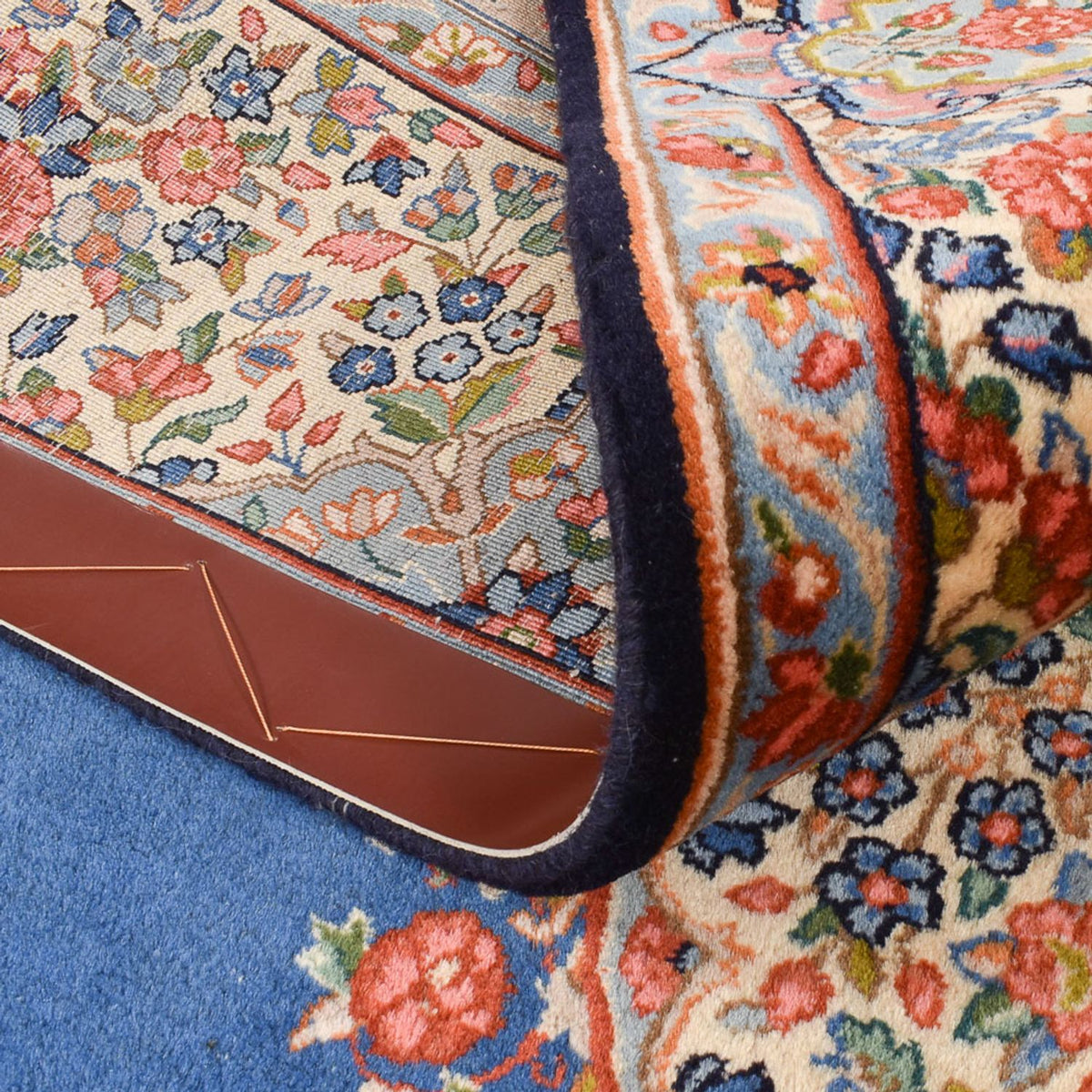 Perserteppich - Royal - 242 x 151 cm - blau