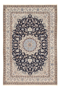 Tappeto Persero - Nain - Premio - 294 x 202 cm - blu scuro
