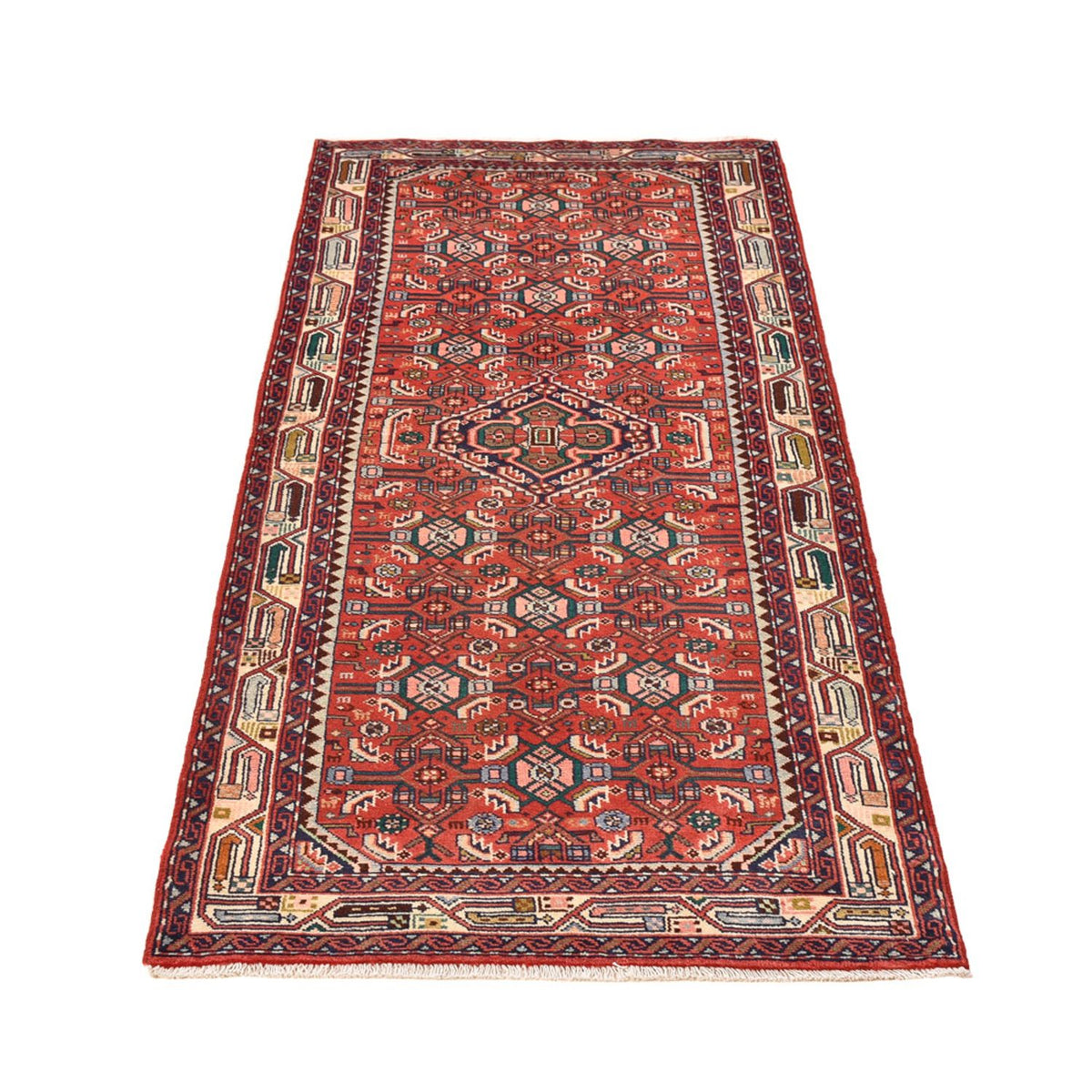 Läufer Perser - Nomadic - 208 x 83 cm - hellrot