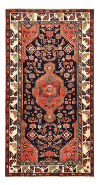 Tapis de couloir Tapis persan - Nomadic - 192 x 105 cm - bleu foncé