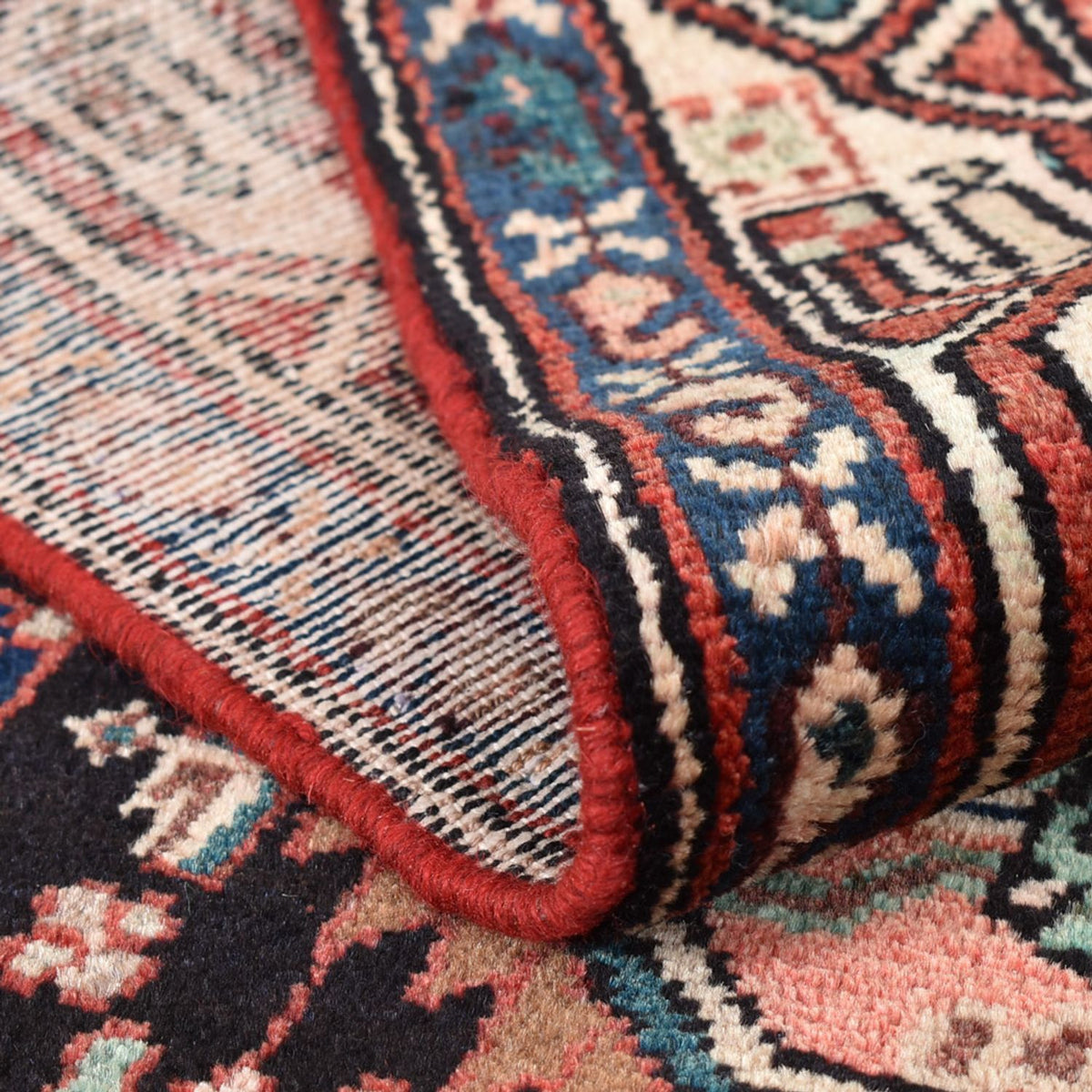 Läufer Perser - Nomadic - 213 x 110 cm - dunkelbeige