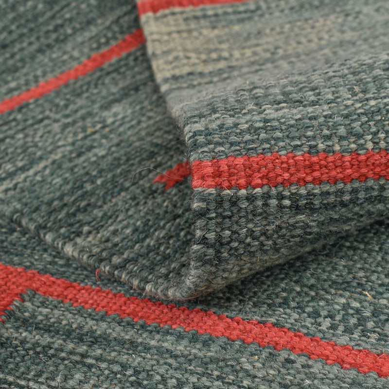 Kelim Teppich - Trendy - 171 x 122 cm - mehrfarbig