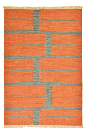 Kelim Teppich - Trendy - 182 x 121 cm - mehrfarbig