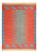 Kelim Teppich - Trendy - 189 x 146 cm - mehrfarbig