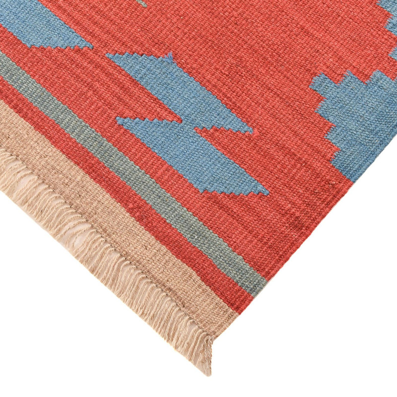 Kelim Teppich - Trendy - 189 x 146 cm - mehrfarbig