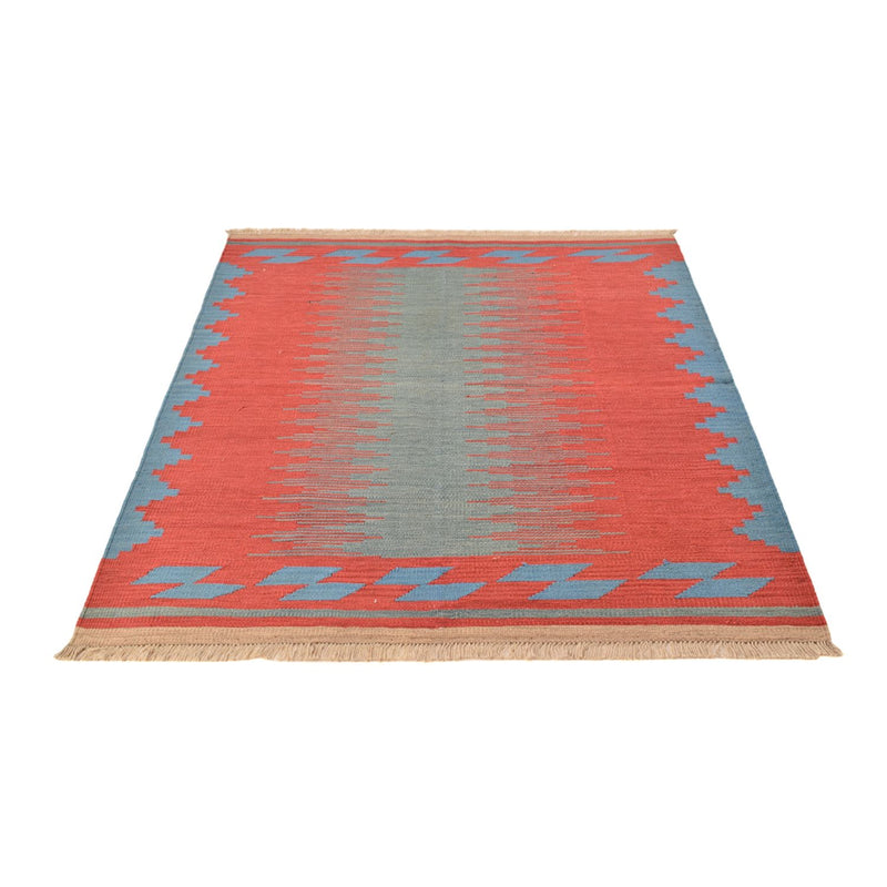 Kelim Teppich - Trendy - 189 x 146 cm - mehrfarbig