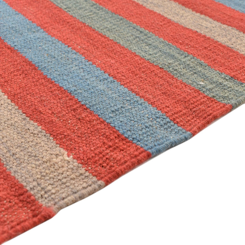 Kelim Teppich - Trendy - 203 x 149 cm - mehrfarbig