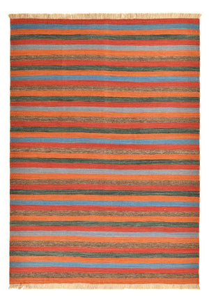 Kelim Teppich - Trendy - 200 x 146 cm - mehrfarbig