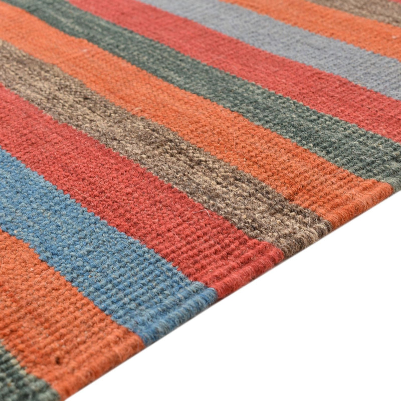 Kelim Teppich - Trendy - 200 x 146 cm - mehrfarbig