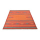 Kelim Teppich - Trendy - 203 x 155 cm - mehrfarbig