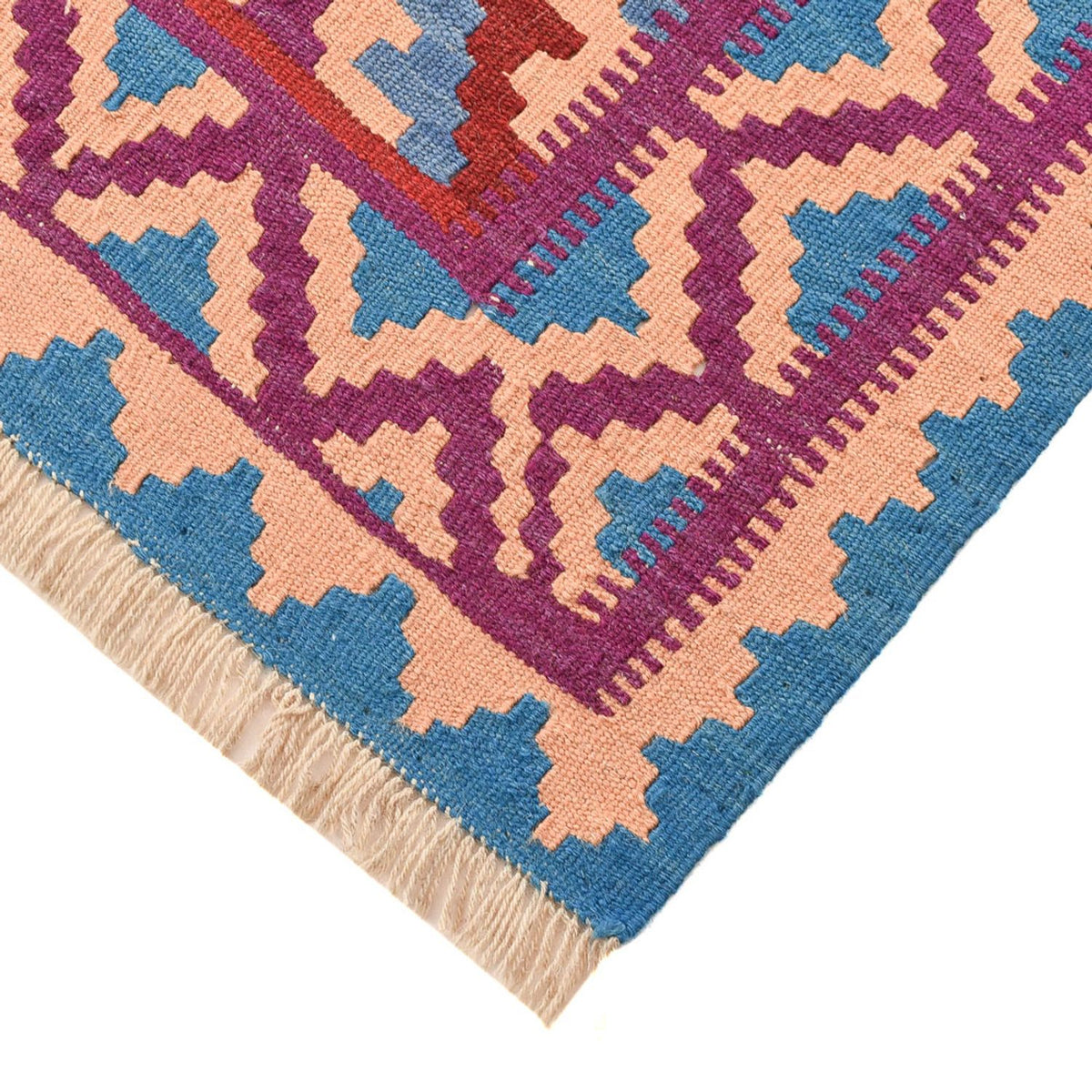 Kelim Teppich - Oriental - 199 x 151 cm - mehrfarbig