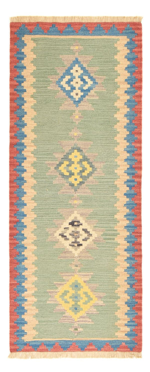 Läufer Kelim - Oriental - 204 x 84 cm - mehrfarbig