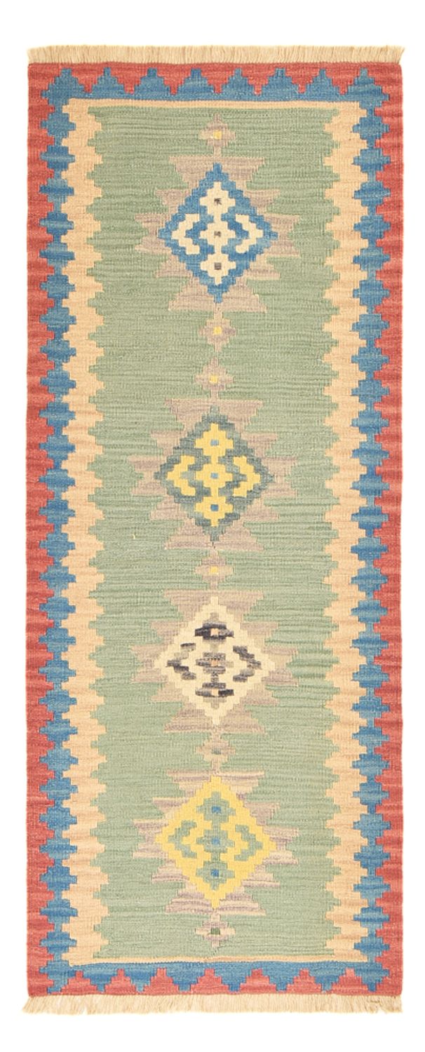 Läufer Kelim - Oriental - 204 x 84 cm - mehrfarbig