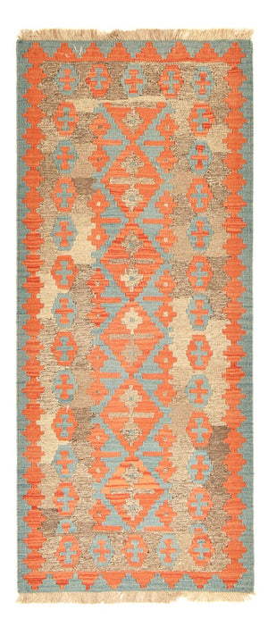 Läufer Kelim - Oriental - 196 x 84 cm - mehrfarbig