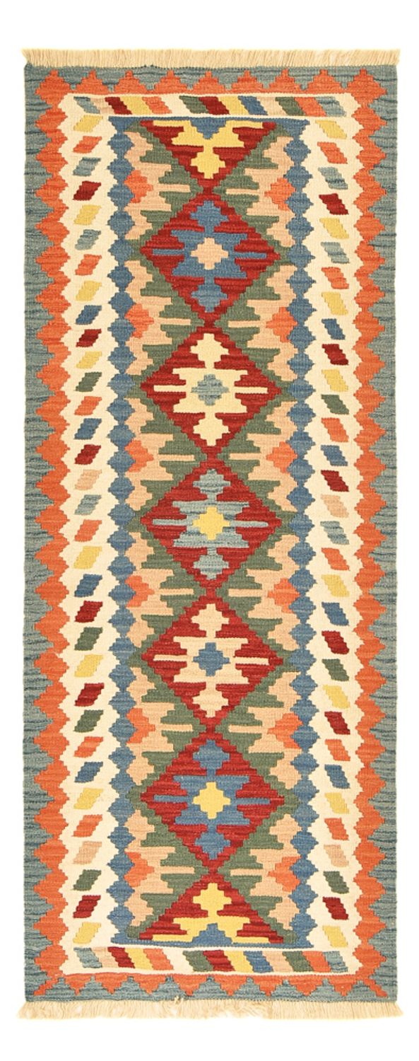 Läufer Kelim - Oriental - 200 x 80 cm - mehrfarbig