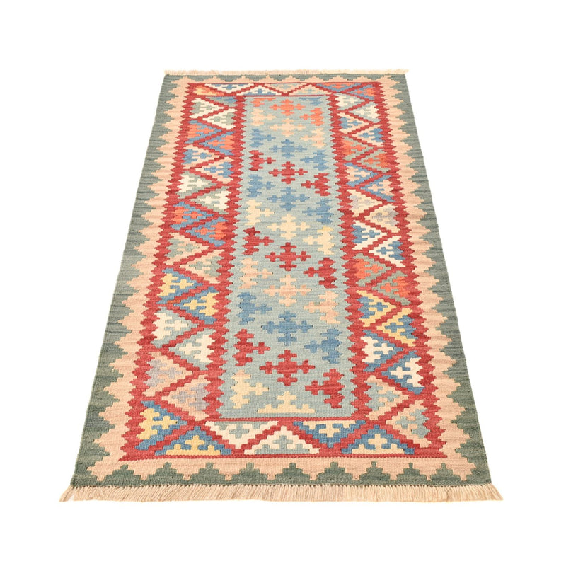 Läufer Kelim - Oriental - 194 x 84 cm - mehrfarbig