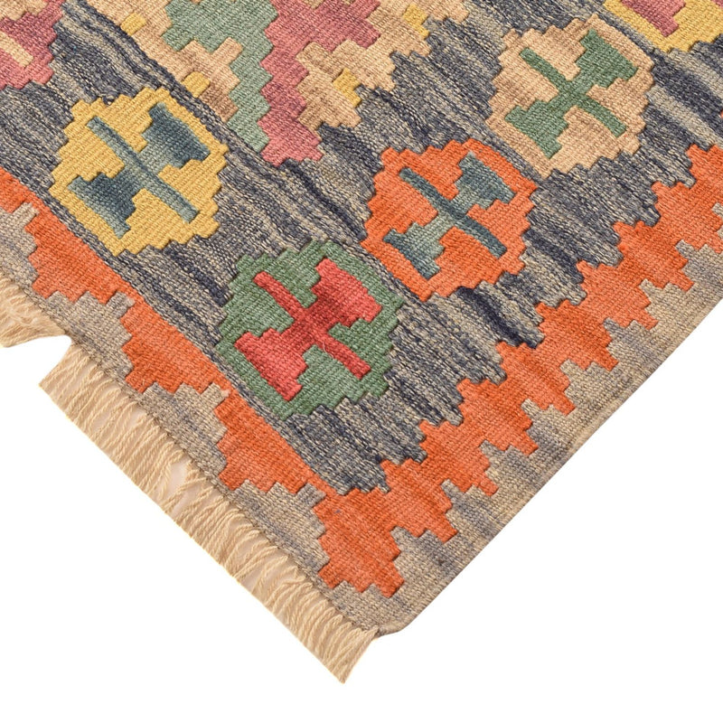 Läufer Kelim - Oriental - 237 x 84 cm - mehrfarbig