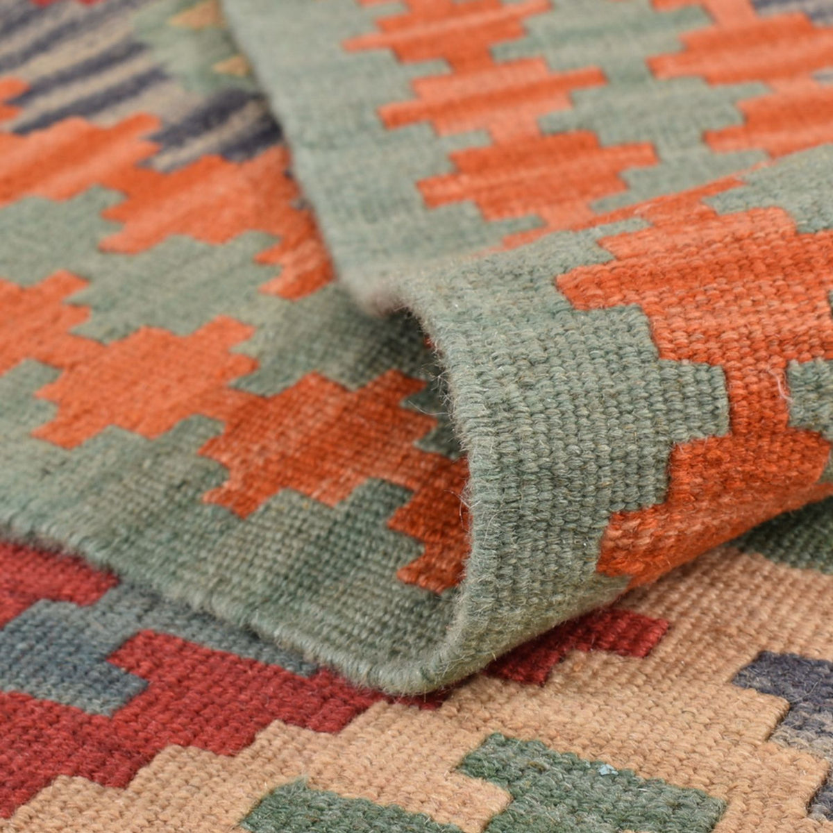 Kelim Teppich - Oriental - 229 x 175 cm - mehrfarbig