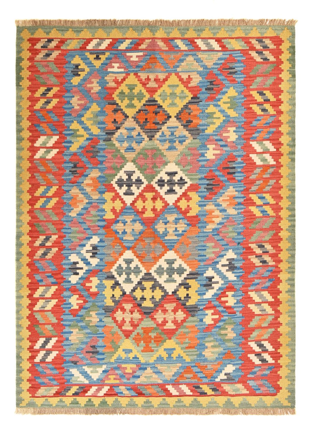 Kelim Teppich - Oriental - 235 x 172 cm - mehrfarbig