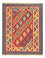 Kelim Teppich - Oriental - 195 x 156 cm - mehrfarbig