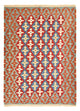Kelim Teppich - Oriental - 196 x 153 cm - mehrfarbig