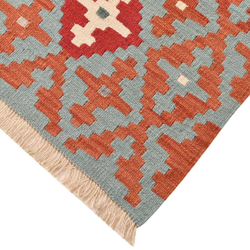Kelim Teppich - Oriental - 196 x 153 cm - mehrfarbig