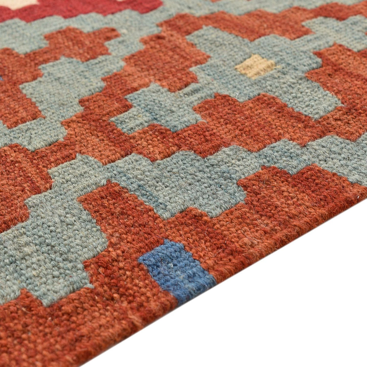 Kelim Teppich - Oriental - 196 x 153 cm - mehrfarbig