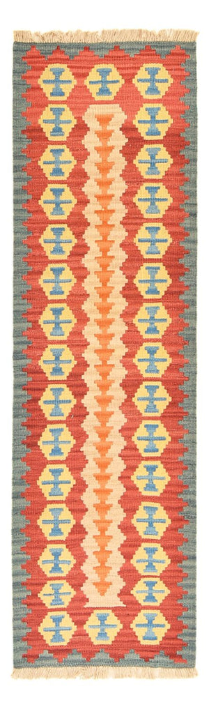 Läufer Kelim - Oriental - 201 x 58 cm - mehrfarbig