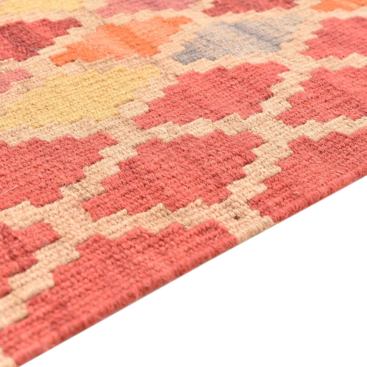 Läufer Kelim - Oriental - 194 x 60 cm - mehrfarbig