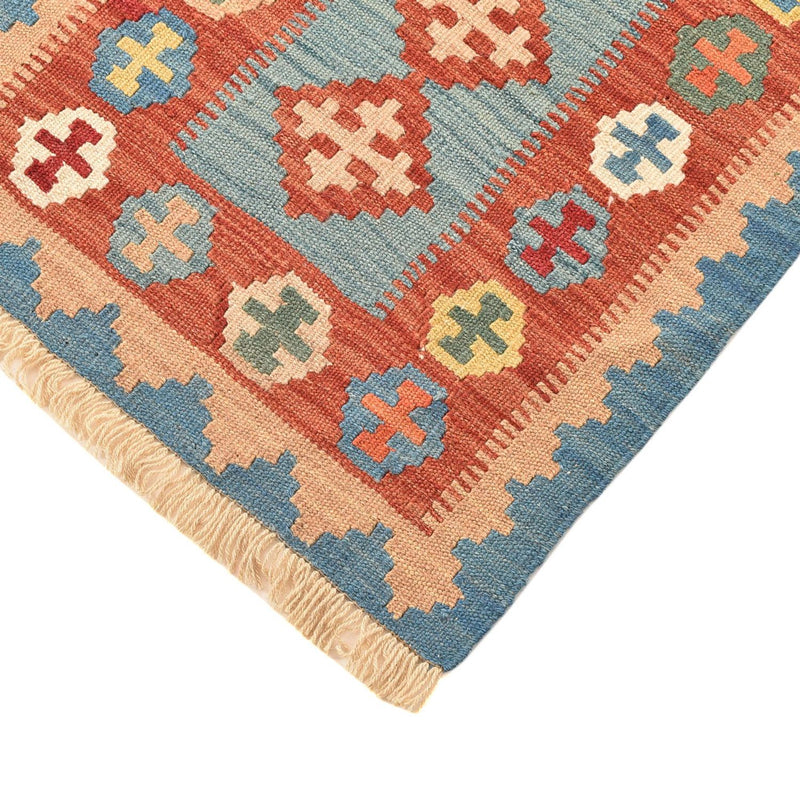 Läufer Kelim - Oriental - 198 x 61 cm - mehrfarbig